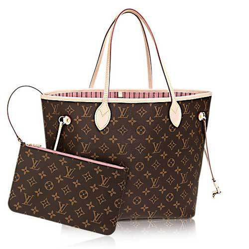 루이비통 네버풀 MM M50366 로즈 바레리누