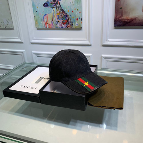 구찌  신상 모자 454610 블랙