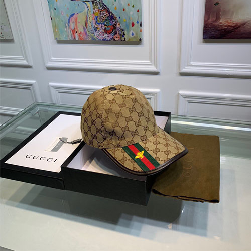 구찌  신상 모자 454610 베이지