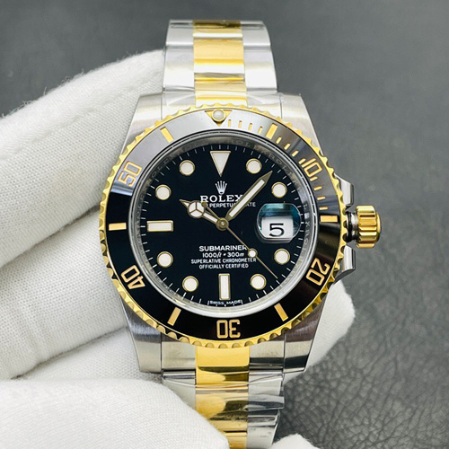 [ VS ] 로렉스 남성용 블랙 콤비 R37016 40MM