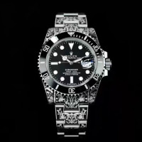 로렉스 남성용 블랙 콤비 R37023 40MM