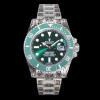 로렉스 남성용 그린 콤비 R37023 40MM