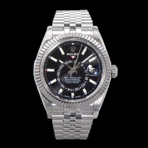 로렉스 신상 시계 R37010 블랙판 42MM