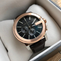 구찌 남성용 시계 G33395-3 44MM