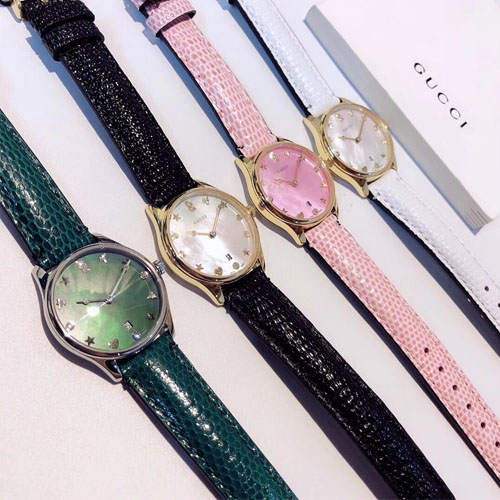 구찌 여성용 신상 시계 G33387