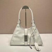 프라다 미디엄 가죽 토트백 1BG563-2