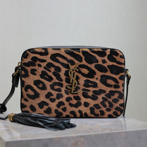 입생로랑 루 카메라백 520534 호피무늬