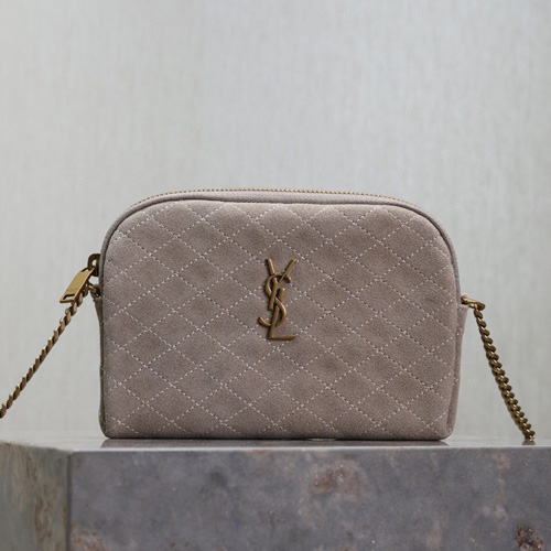 생로랑 가비 크로스백 733667 스웨이드