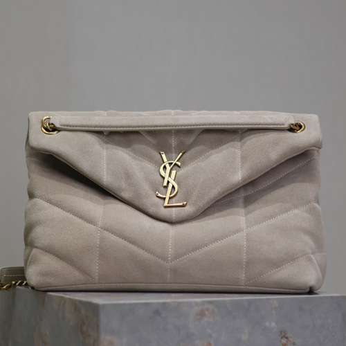 입생로랑 루루 미듐 숄더백 577475 스웨이드