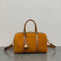 셀린느 스웨이드 보스턴 크로스 숄더백 119573-1