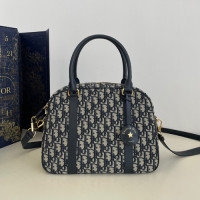 디올 오블리크 볼링백 라지 M1341