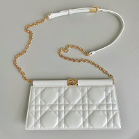 디올 카로 콜 노아 체인 클러치 S5166 화이트