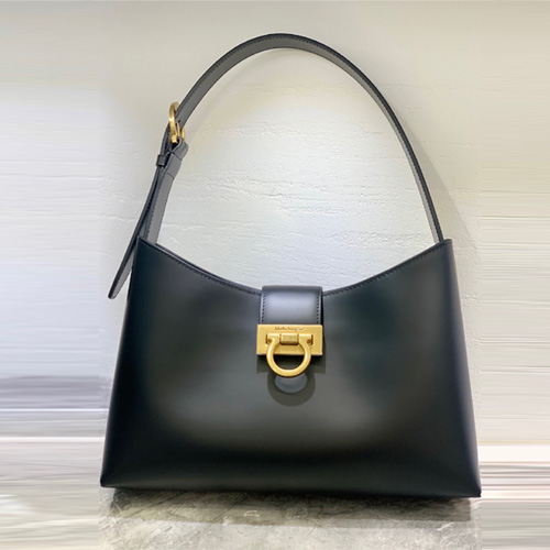 페레가모 트리폴리오 숄더백 745035 블랙