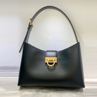 페레가모 트리폴리오 숄더백 745035 블랙