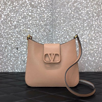 발렌티노 VRING 그레인 숄더백 V41123 누드