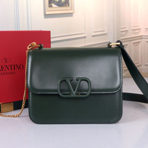 발렌티노 미듐 송아지 가죽 VSLING 숄더백 SW0B0F00 그린