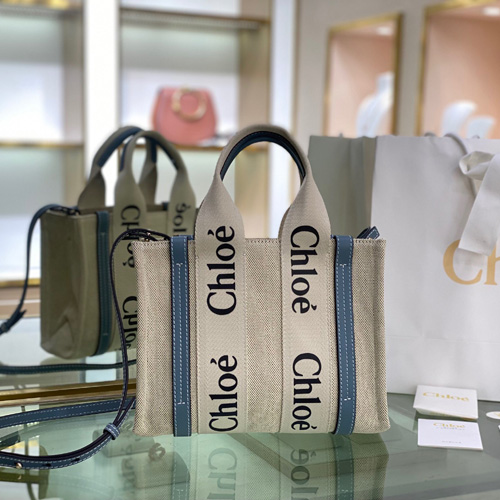 끌로에 우디백 26208 스몰 블루