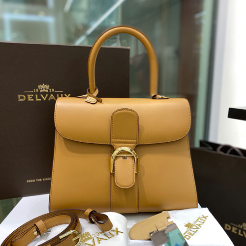 델보 브리앙백 MM AA289911 카멜