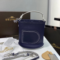 델보 핀 미니 버킷백 AA201020-1 블루