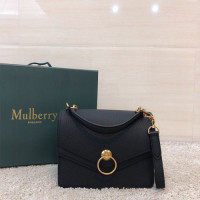 멀버리 미듐 할로우 체인백 HH5353 블랙