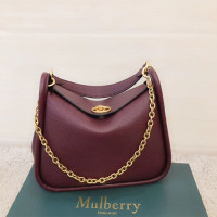 멀버리 스몰 레이튼 숄더백 HH5287 버건디