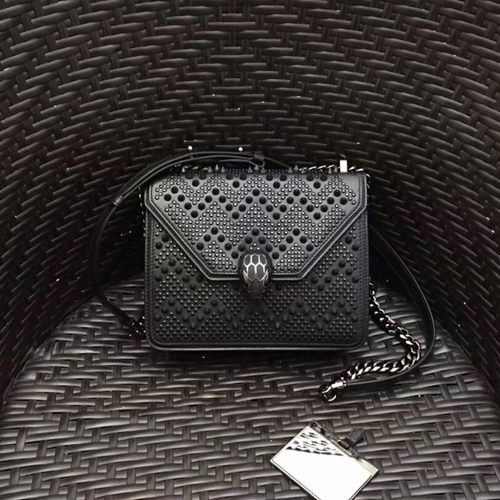 불가리 세르펜티 포에버 백 283995 블랙(수입 송아지 가죽)