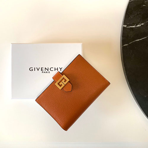 지방시 여성용 신상 GV3 중지갑 GV2697 브라운