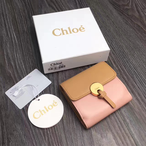 끌로에 신상 반지갑 3P0853 핑크