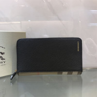 버버리 신상 지퍼 장지갑 28881883 블랙