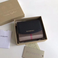 버버리 하우스 체크 가죽 지갑 40482601