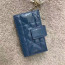 디올 에나멜 LADY DIOR 카드 지갑 S0074 블루