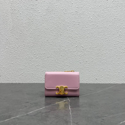 셀린느 트리오페 반지갑 60040 연핑크