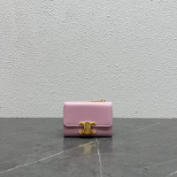 셀린느 트리오페 반지갑 60040 연핑크