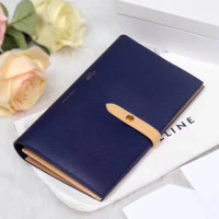 셀린느 스트랩 장지갑 108633 네이비&누드핑크