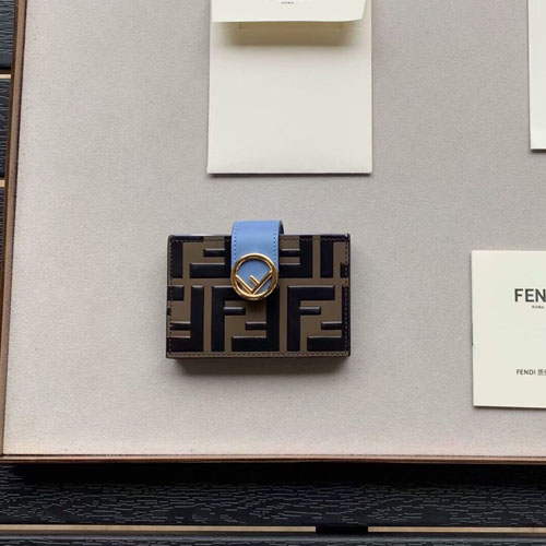 펜디 신상 카드 지갑 8M0301 블루