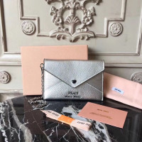 미우미우 신상 카드지갑 5MF001 실버