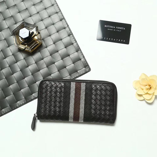 보테가 신상 지퍼 장지갑 V85318 블랙