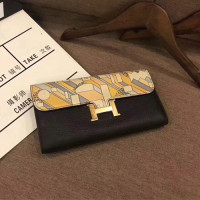 에르메스 17F/W 콘스탄스 장지갑 H49880 블랙(수입 송아지 가죽)