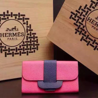 에르메스 17S/S 신상 장지갑 H539 핑크