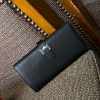 에르메스 060101 베안 장지갑 100%수작업 수입가죽/금속