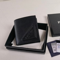 프라다 남성용 사피아노 반지갑 2MO004 블랙