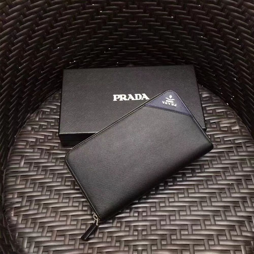 프라다 사피아노 신상 장지갑 2ML188 블랙