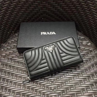 프라다 18S/S 마틀라세 신상 지퍼 장지갑 1ML506 블랙