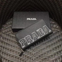 프라다 18S/S 신상 지퍼 장지갑 2ML317 블랙