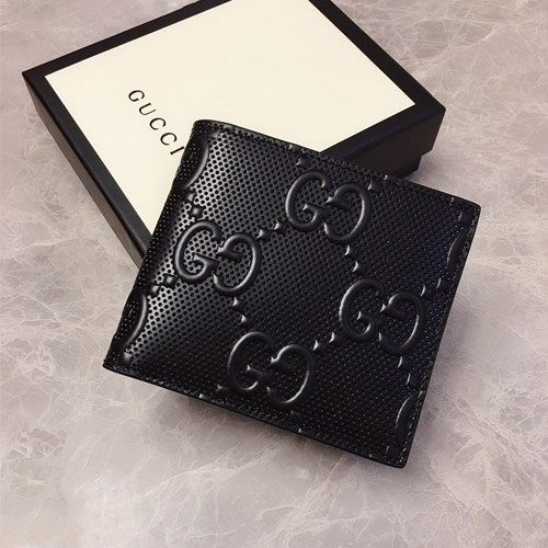 구찌 GG 엠보스 지갑 625562 블랙