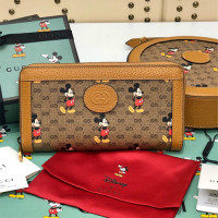 구찌 디즈니 미키마우스 지퍼 장지갑 602532