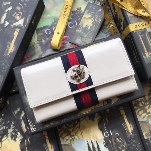 구찌 라자 컨티넨탈 지갑 573789 화이트