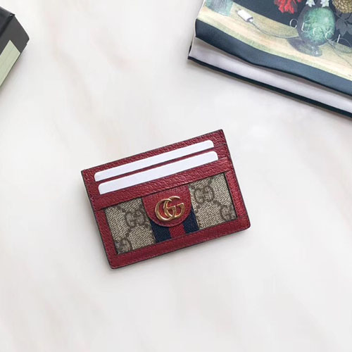 구찌 오피디아 카드 지갑 523159 레드