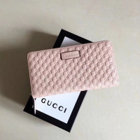 구찌 마이크로시마 장지갑 449396 핑크