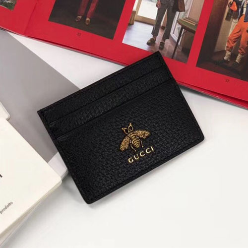 구찌 신상 카드 지갑 523685 블랙